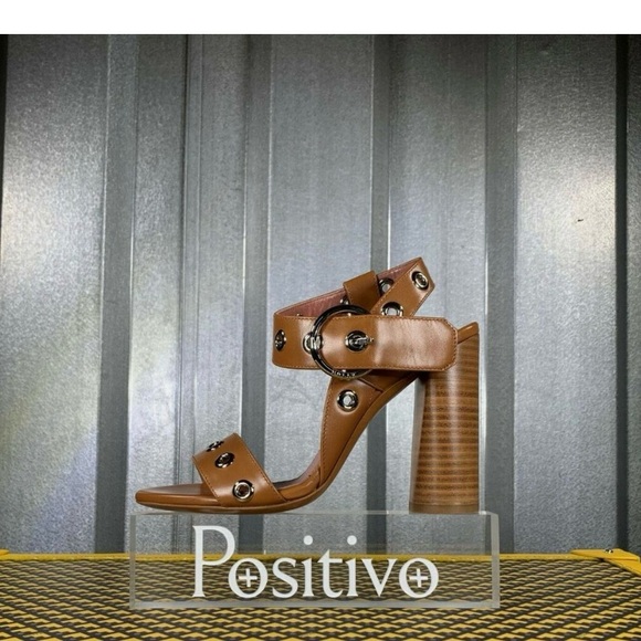 Bally Switzerland Brown High Heel Sandal size 37.5 - Picture 4 of 14